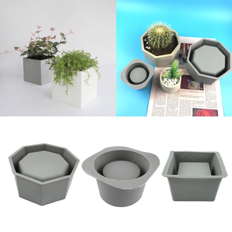 Potsticker Mold - Handmade Succulent Planter Flowerpot Silicone Mold