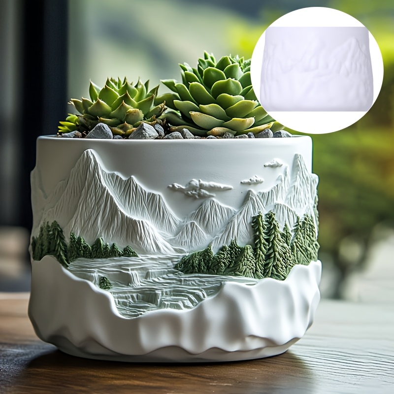 Mountain relief succulent plan - Potsticker Mold ulasan dan harga