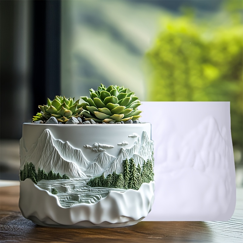 Mountain relief succulent plan - Potsticker Mold ulasan dan harga