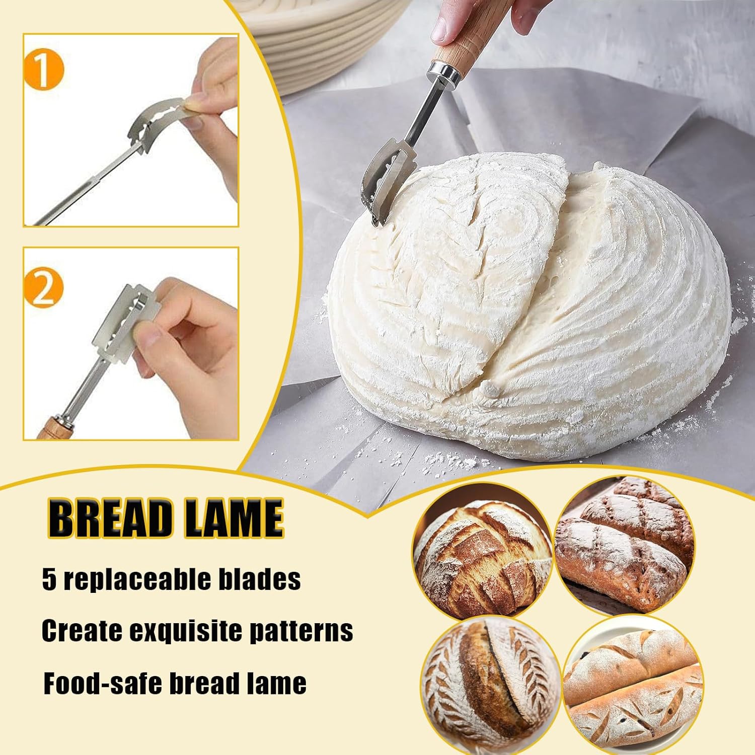 Sourdough Bread Baking Supplie - Danish Pancake Pan ulasan dan harga